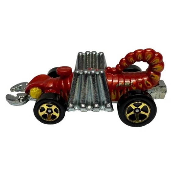 Vintage Hot Wheels Evil Weevil Red Scorpion Collector #325 Loose Malaysia 1985 - Picture 1 of 8